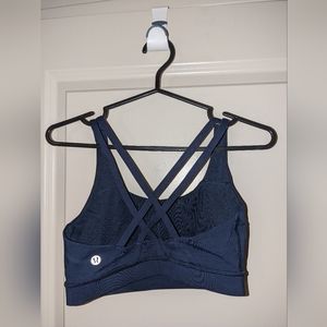 Lululemon Navy Energy Bra